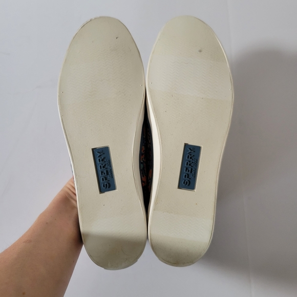 Sperry Floral Lace-up Slip-on Loafers Size 6.5 - Picture 6 of 7